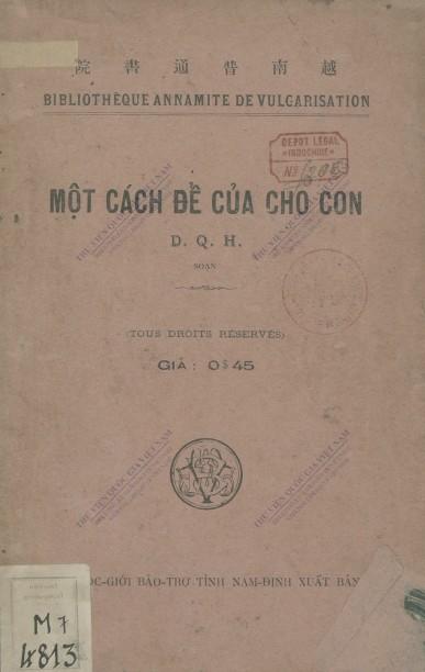 Một Cách Để Của Cho Con