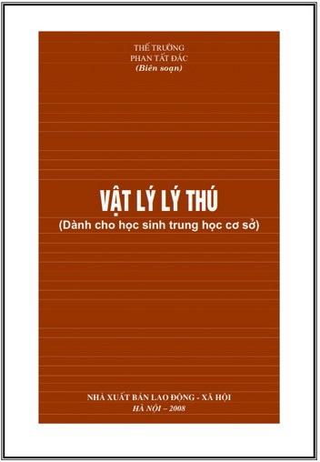 Vật Lý Lý Thú - Thế Trường & Phan Tất Đắc