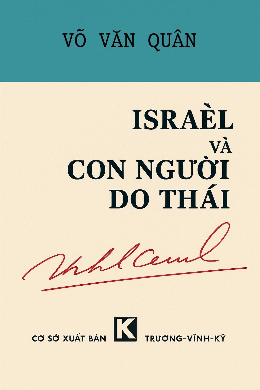 Israel và Con Người Do Thái - Võ Văn Quân