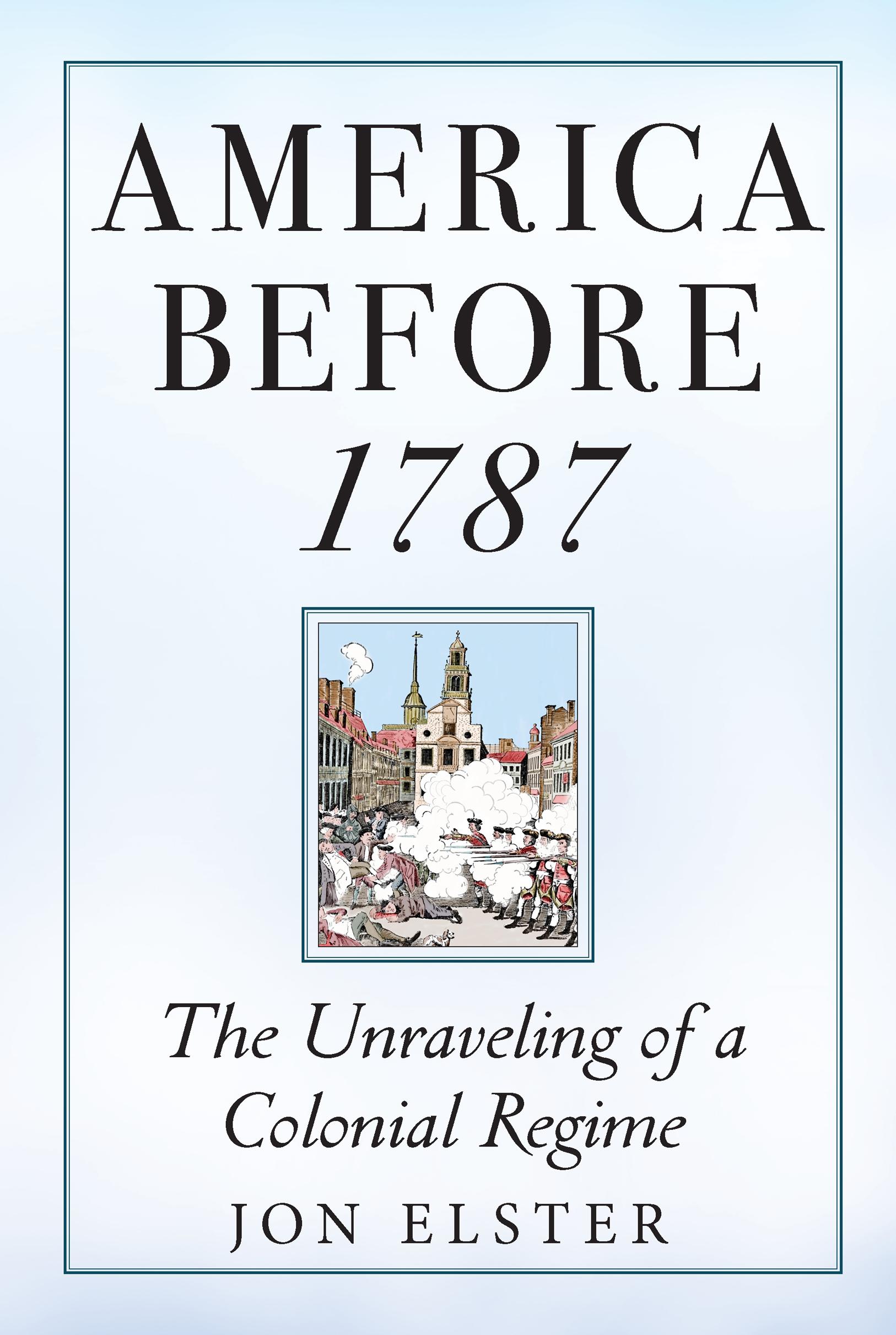 America Before 1787