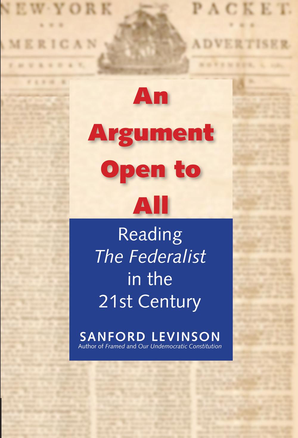 An Argument Open to All