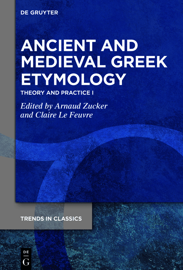 Ancient and Medieval Greek Etymology