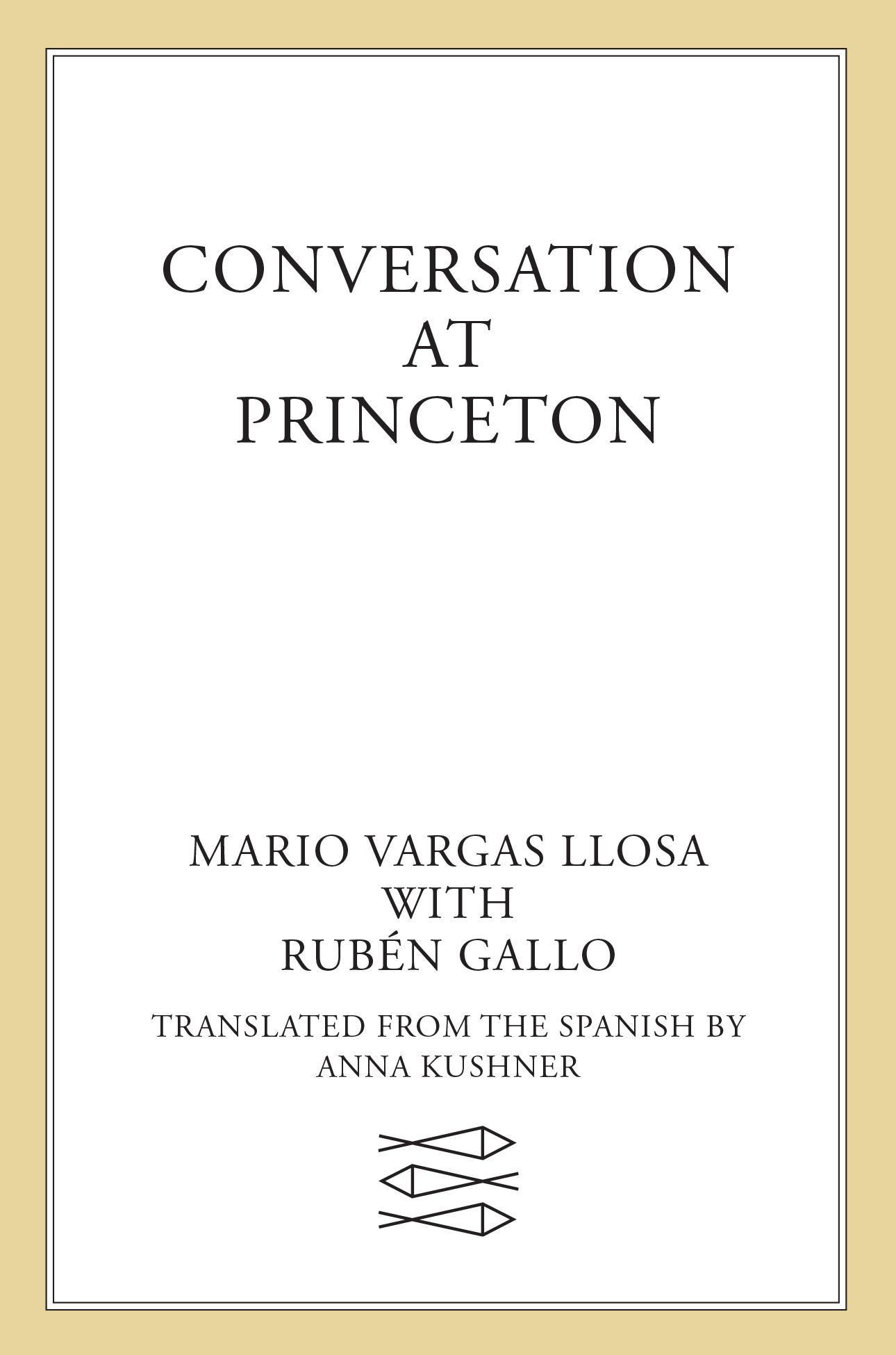 Conversation at Princeton