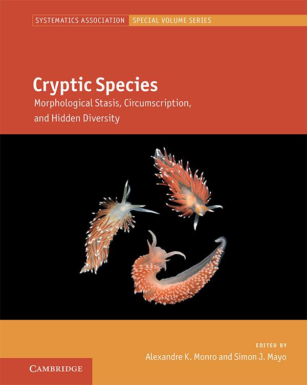 The Systematics Association Special Volume Series: Cryptic Species