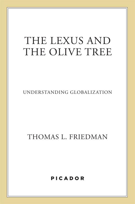 The Lexus and the Olive Tree