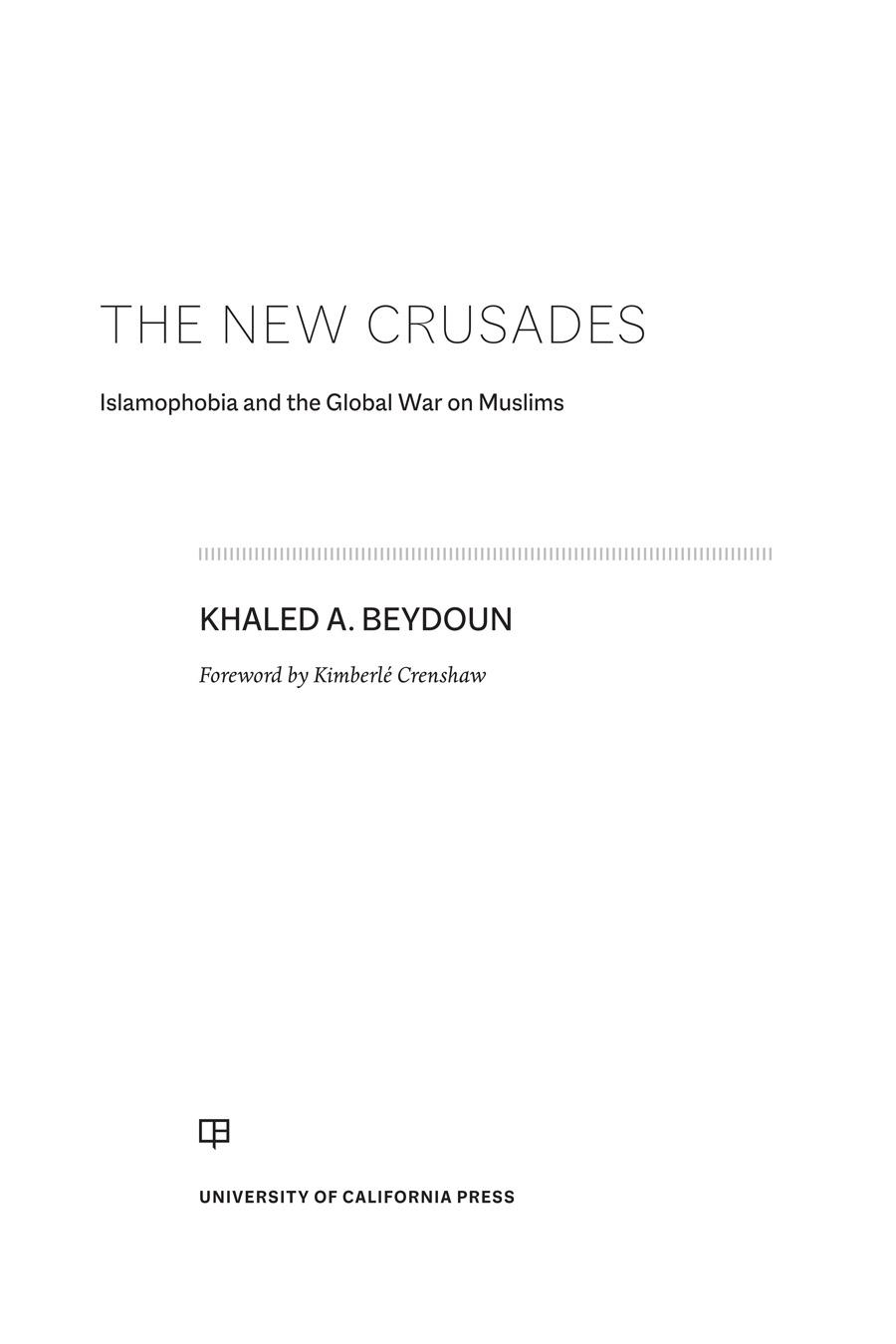 The New Crusades