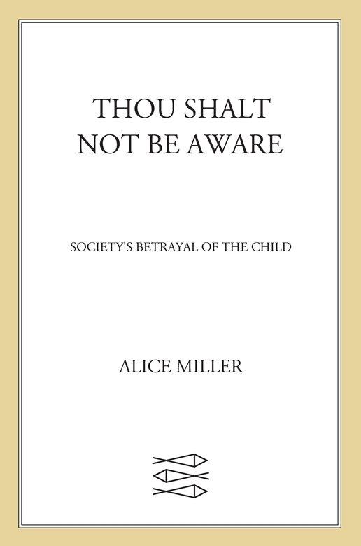 Thou Shalt Not Be Aware